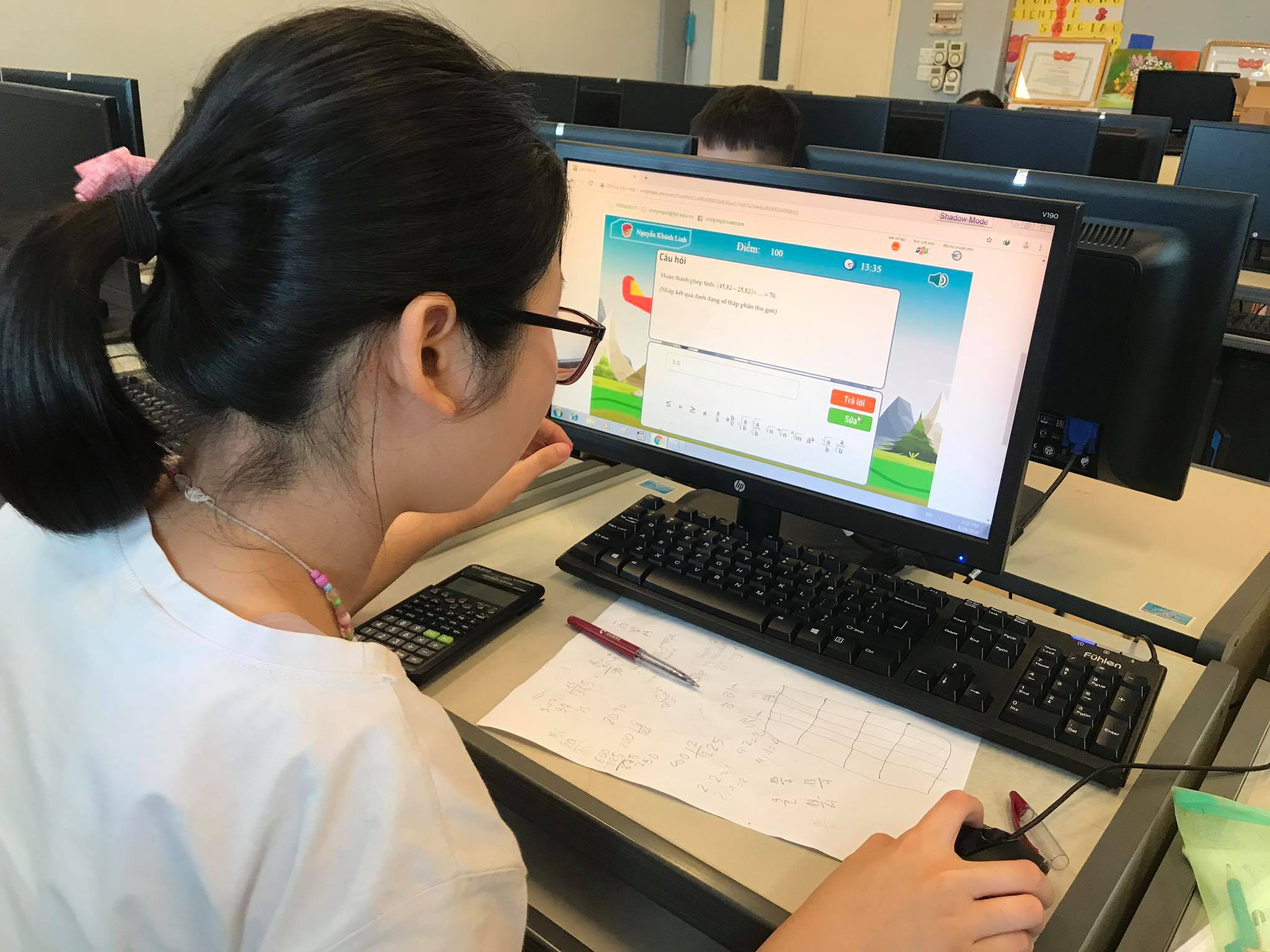 Thông báo mở vòng thi cấp Tỉnh/Thành phố Violympic năm học 2020-2021
