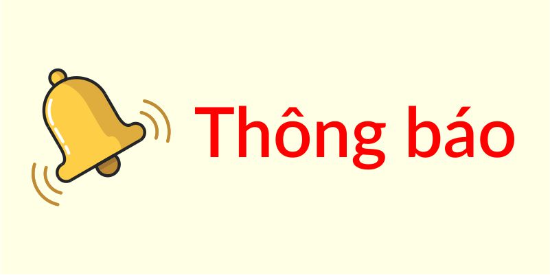 Thông báo về việc cấp giấy chứng nhận online vòng cấp Trường