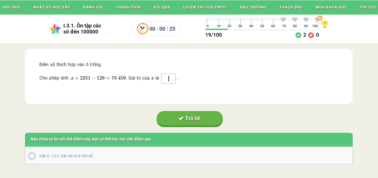 luyện toán vioedu