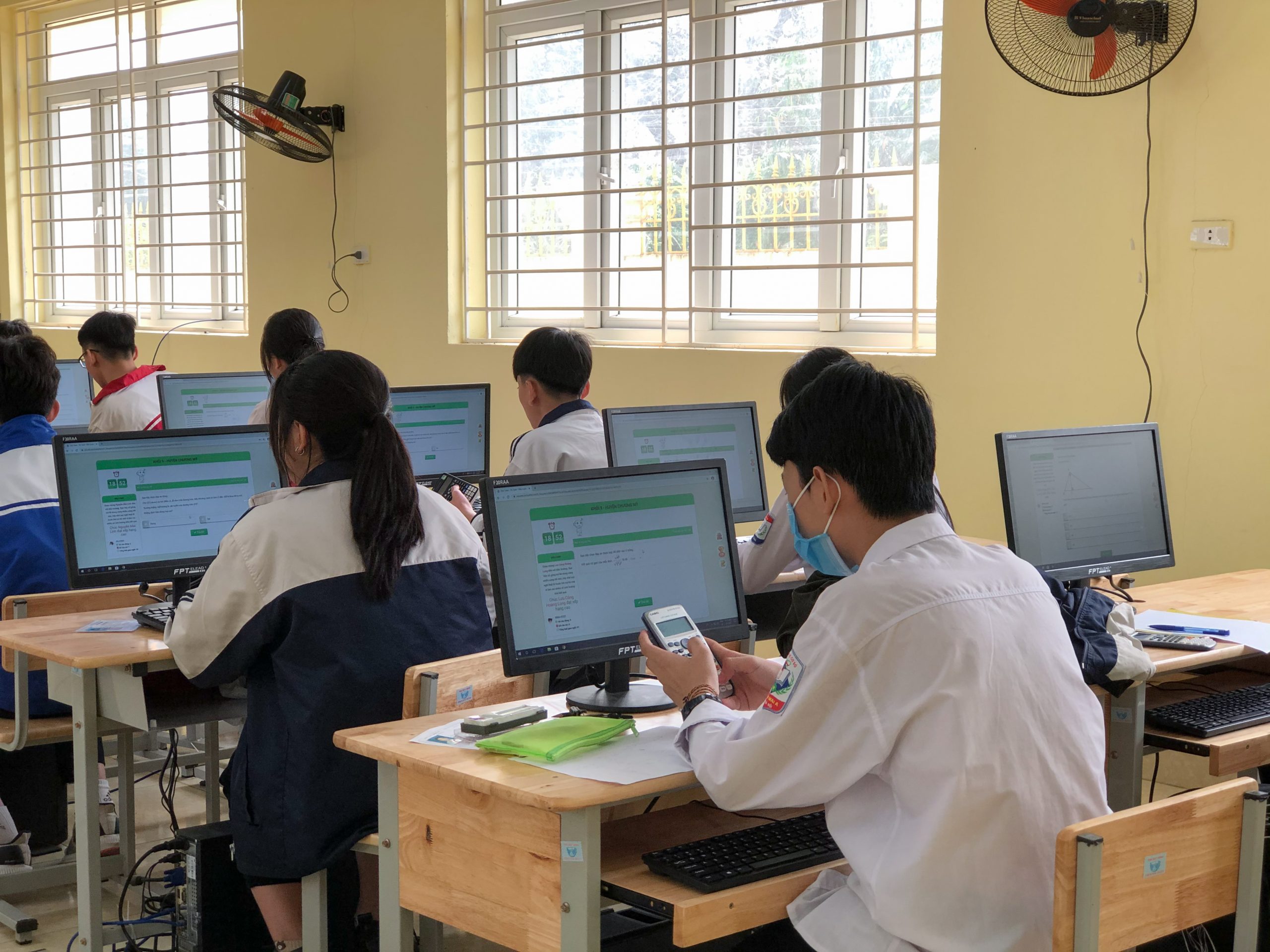 Gần 1,200 học sinh huyện Chương Mỹ tranh tài vòng chung kết Đấu trường Toán học